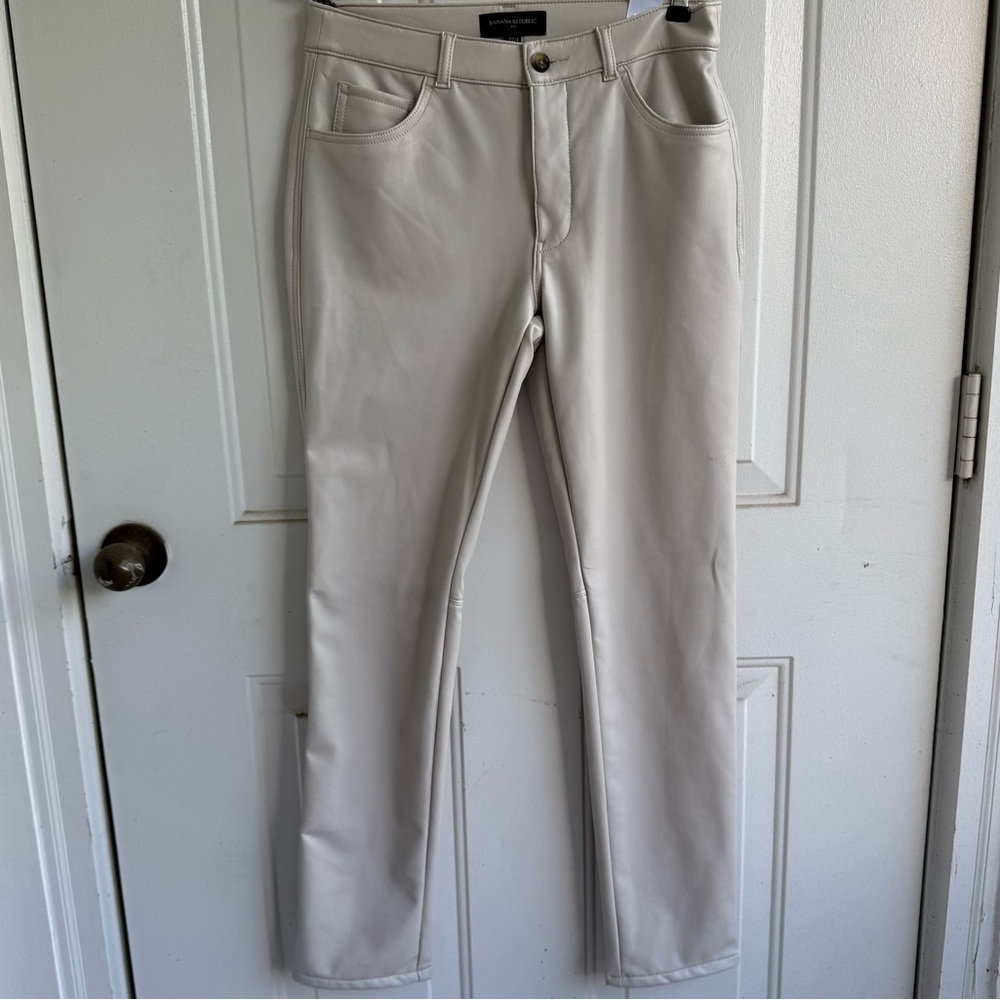 Banana Republic Vegan‎ Leather Skinny Pants – Size 24/7. BNWT